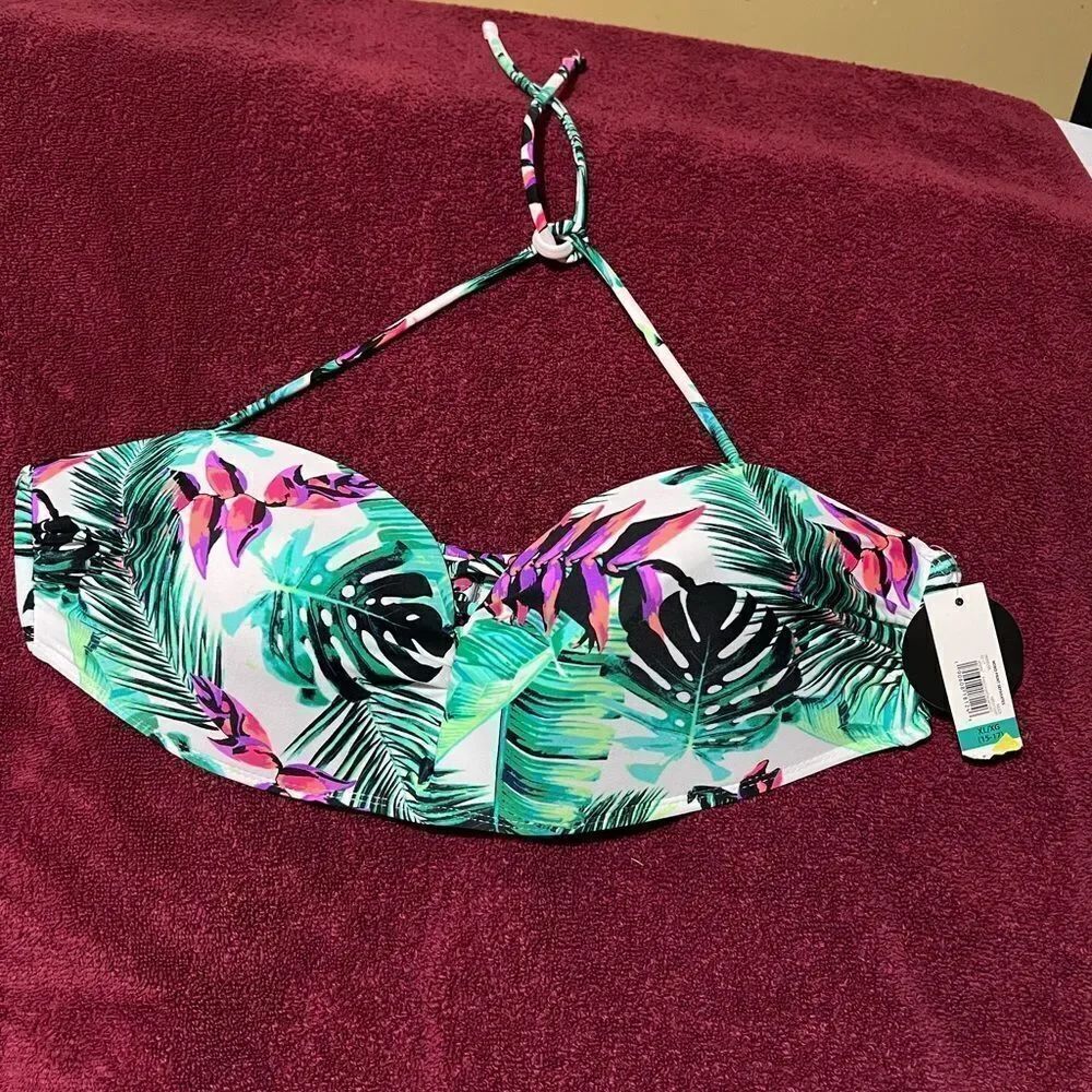NO BOUNDARIES BIKINI TOP BRA NEW XL